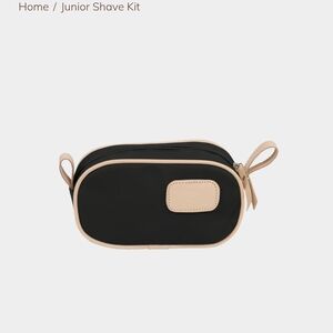 Jon Hart Black and Tan Travel Kit
